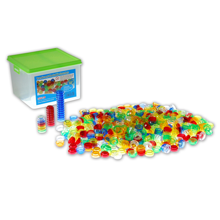 LEARNING ADVANTAGE Translucent Stackable Counters 9246